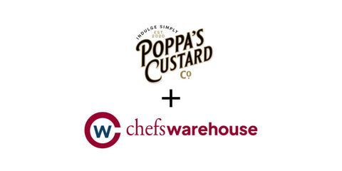 Poppa's Custard launches regional distribution with The Chefs' Warehouse